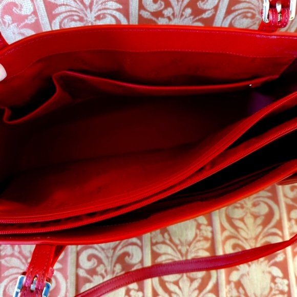 Tory Burch Red Tote - Picture 3 of 9